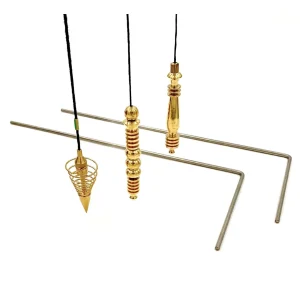 kit de 3 pendulos y dos varillas