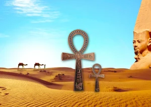 Anhk desierto y cruz