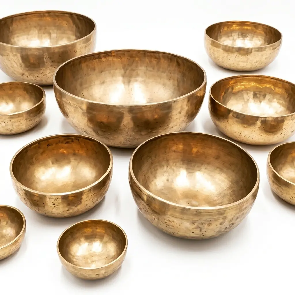 Varios cuencos tibetanos