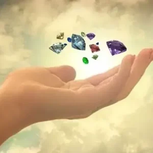 cristales y manos