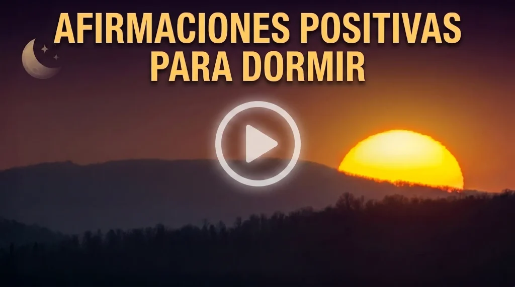 Vídeo de afirmaciones positivas para dormir y programar la mente subconsciente - Rosa Naturae