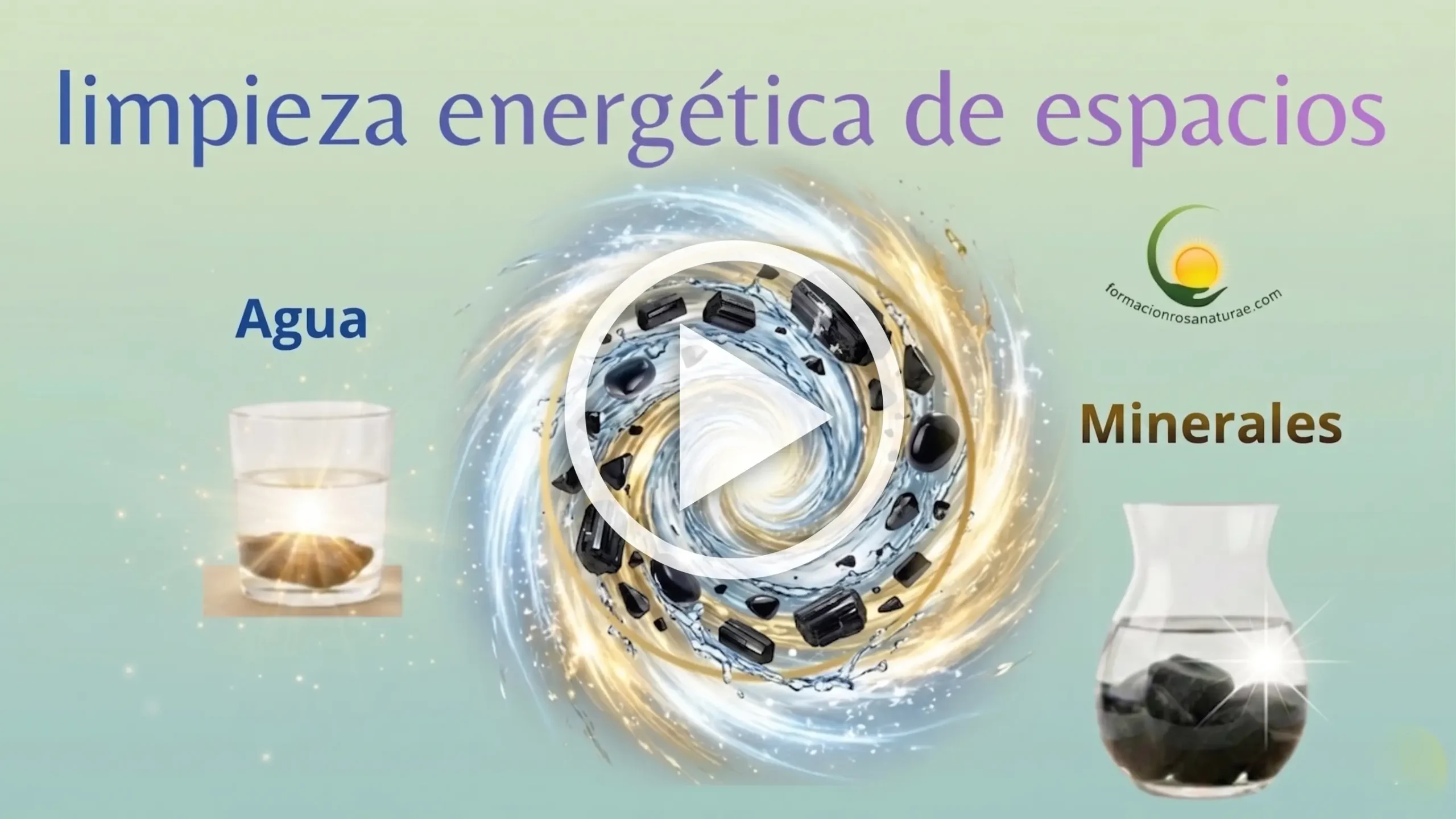Limpieza energética de espacios con minerales y cristales de protección - Rosa Naturae