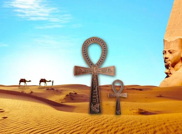 Anhk desierto y cruz
